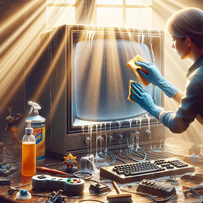 How to Clean Tree Sap from Your CRT Monitor