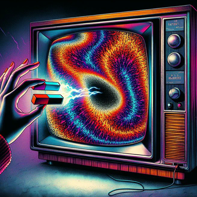 How to Fix Purity Issues on CRT with Magnetic Fields